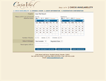 Tablet Screenshot of casaybel.reservetravelonline.com